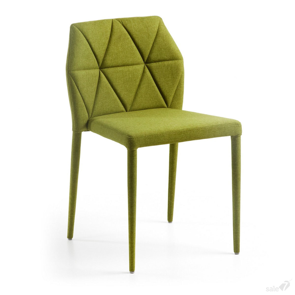 мягкие зеленые стулья для кухни