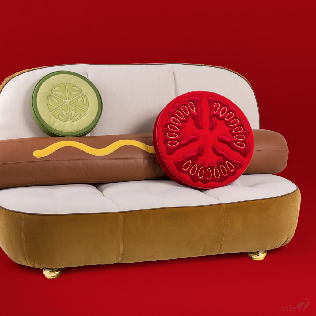 Подушка HOT DOG SOFA & BURGER CHAIR Tomato Seletti 16031 в ассортименте:  купить по доступным ценам, продажа, доставка, консультации, фотографии —  Sale7