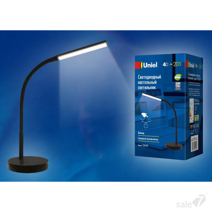 Uniel led. Настольная лампа Uniel TLD-552 Black. Светильник настольный Uniel ul00007231. Лампа настольная Юниэль светодиодная. TLD-508 Uniel TLD 508 светильник.